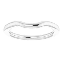 Charger l&#39;image dans la galerie, Sterling Silver Band for 8 mm Round Ring
