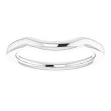 Charger l&#39;image dans la galerie, Sterling Silver Band for 9 mm Round Ring
