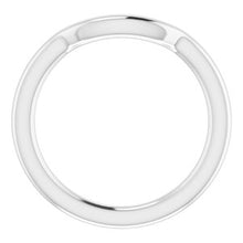 Charger l&#39;image dans la galerie, Sterling Silver Band for 10 mm Round Ring
