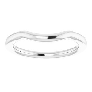 Sterling Silver Band for 8.8 mm Round Ring