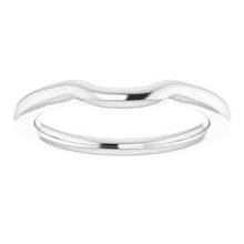 Charger l&#39;image dans la galerie, Sterling Silver Band for 7.4 mm Round Ring
