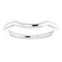 Charger l&#39;image dans la galerie, Sterling Silver Band for 9.4 mm Round Ring
