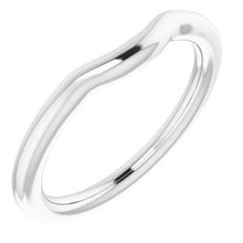 Charger l&#39;image dans la galerie, Sterling Silver Band for 7 mm Round Ring
