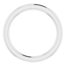 Charger l&#39;image dans la galerie, Sterling Silver Band for 5x3 mm Oval Ring
