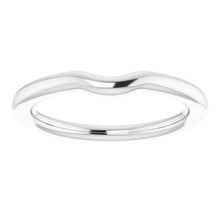 Charger l&#39;image dans la galerie, Sterling Silver Band for 6 mm Cushion Ring
