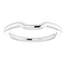 Charger l&#39;image dans la galerie, Sterling Silver Band for 8 mm Cushion Ring
