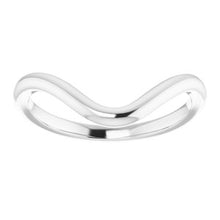 Charger l'image dans la galerie, Sterling Silver Band for 7.4 mm Round Ring
