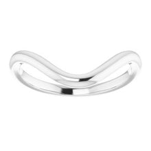 Charger l'image dans la galerie, Sterling Silver Band for 8 mm Cushion Ring
