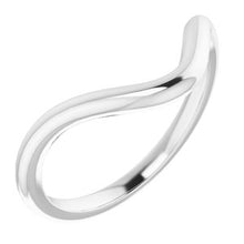 Charger l'image dans la galerie, Sterling Silver Band for 8 mm Round Ring
