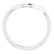 Charger l&#39;image dans la galerie, Sterling Silver Band for 7 mm Cushion Ring
