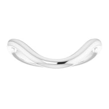 Load image into Gallery viewer, Sterling Silver Band for 12 mm Cushion Ring

