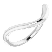 Load image into Gallery viewer, Sterling Silver Band for 12x10 mm Emerald Ring
