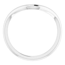 Charger l'image dans la galerie, Sterling Silver Band for 9 mm Cushion Ring
