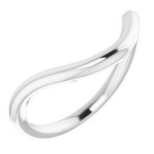 Charger l'image dans la galerie, Sterling Silver Band for 9 mm Square Ring
