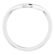 Charger l'image dans la galerie, Sterling Silver Band for 7x5 mm Oval Ring
