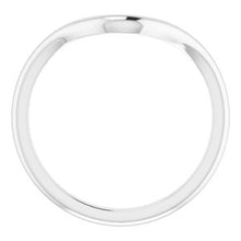 Charger l'image dans la galerie, Sterling Silver Band for 5 mm Cushion Ring
