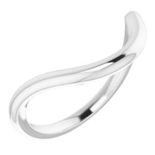 Load image into Gallery viewer, Sterling Silver Band for 12 mm Cushion Ring
