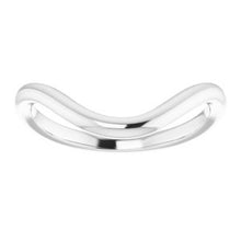 Charger l'image dans la galerie, Sterling Silver Band for 8 mm Square Ring
