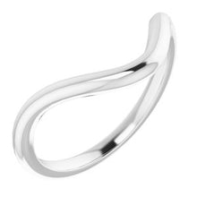 Charger l'image dans la galerie, Sterling Silver Band for 8 mm Cushion Ring

