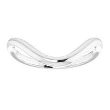 Charger l'image dans la galerie, Sterling Silver Band for 10 mm Cushion Ring
