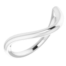 Charger l'image dans la galerie, Sterling Silver Band for 14x10 mm Emerald Ring
