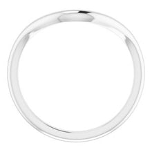 Charger l'image dans la galerie, Sterling Silver Band for 7.5 mm Square Ring
