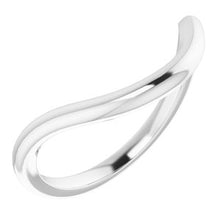 Charger l&#39;image dans la galerie, Sterling Silver Band for 10 mm Square Ring
