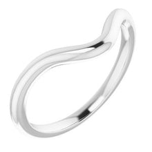 Charger l'image dans la galerie, Sterling Silver Band for 4 mm Square Ring
