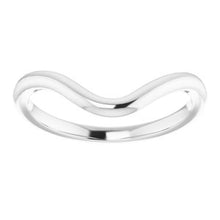 Charger l'image dans la galerie, Sterling Silver Band for 5 mm Square Ring
