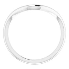 Charger l'image dans la galerie, Sterling Silver Band for 8x6 mm Emerald Ring
