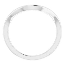 Load image into Gallery viewer, Sterling Silver Band for 11x9 mm Emerald Ring
