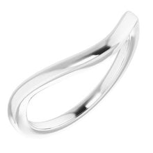 Charger l'image dans la galerie, Sterling Silver Band for 10 mm Asscher Ring
