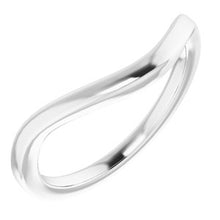 Load image into Gallery viewer, Sterling Silver Band for 8 mm Square Ring
