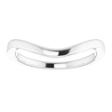 Charger l'image dans la galerie, Sterling Silver Band for 8x6 mm Emerald Ring
