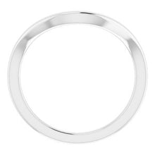 Charger l'image dans la galerie, Sterling Silver Band for 9 mm Square Ring
