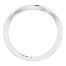 Load image into Gallery viewer, Sterling Silver Band for 9 mm Cushion Ring
