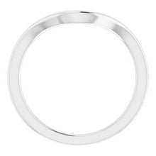 Load image into Gallery viewer, Sterling Silver Band for 7x5 mm Emerald Ring

