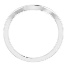 Charger l'image dans la galerie, Sterling Silver Band for 8x6 mm Emerald Ring
