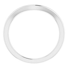 Load image into Gallery viewer, Sterling Silver Band for 7.4 mm Round Ring
