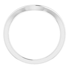 Load image into Gallery viewer, Sterling Silver Band for 9x7 mm Oval Ring
