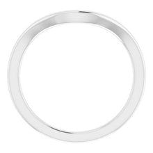 Load image into Gallery viewer, Sterling Silver Band for 7 mm Cushion Ring
