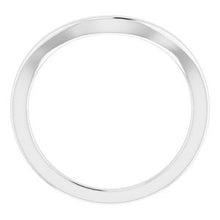 Load image into Gallery viewer, Sterling Silver Band for 10 mm Cushion Ring
