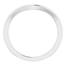 Load image into Gallery viewer, Sterling Silver Band for 8 mm Round Ring
