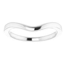 Load image into Gallery viewer, Sterling Silver Band for 7x5 mm Oval Ring

