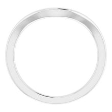 Load image into Gallery viewer, Sterling Silver Band for 8 mm Cushion Ring
