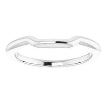 Load image into Gallery viewer, Sterling Silver Band for 9 x 9 mm Cushion Ring
