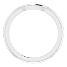 Load image into Gallery viewer, Sterling Silver Band for 5 x 5 mm Asscher Ring
