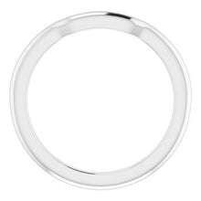 Load image into Gallery viewer, Sterling Silver Band for 8 x 6 mm Oval Ring
