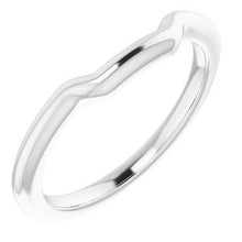 Load image into Gallery viewer, Sterling Silver Band for 9.4 mm Round Ring
