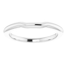 Load image into Gallery viewer, Sterling Silver Band for 5 x 5 mm Asscher Ring
